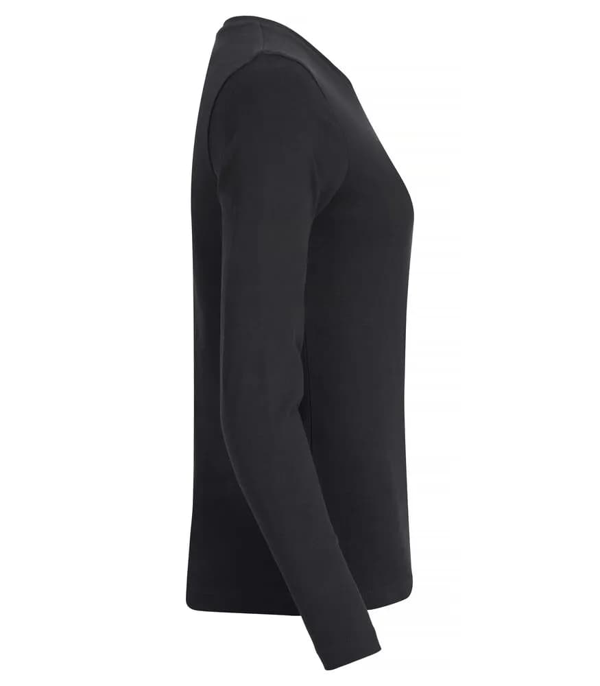 Premium Fashion-T L/S Women - Black