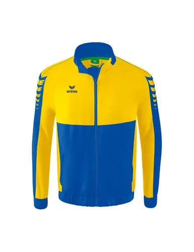 Six Wings Präsentationsjacke - Kinder - new royal/gelb