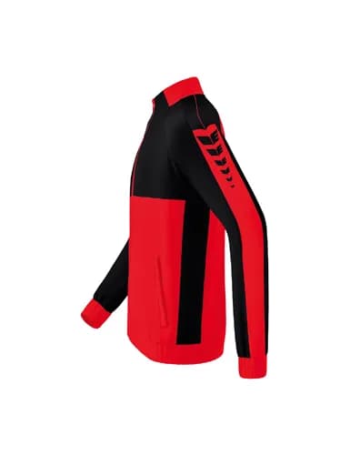 Six Wings Präsentationsjacke - Kinder - rot/schwarz