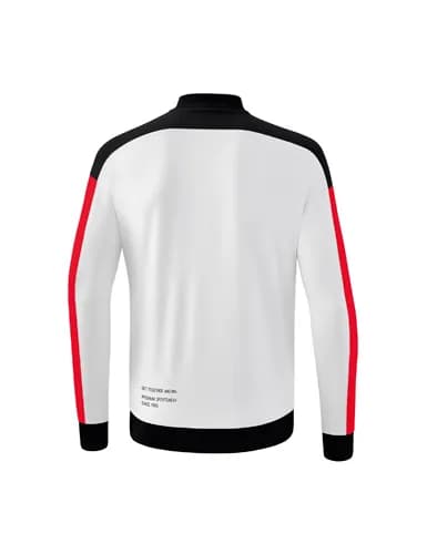CHANGE by erima Präsentationsjacke - Kinder - weiß/schwarz/rot