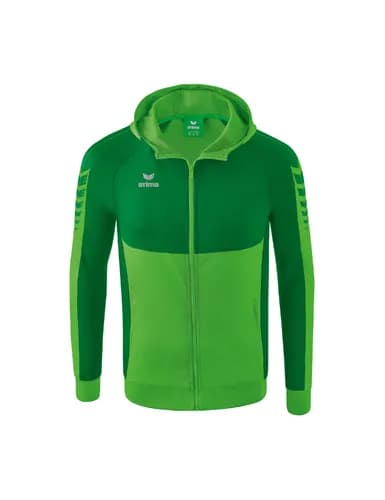 Six Wings Trainingsjacke mit Kapuze - Erwachsene - green/smaragd
