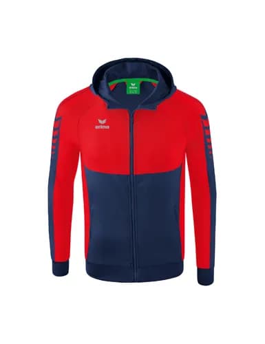 Six Wings Trainingsjacke mit Kapuze - Kinder - new navy/rot
