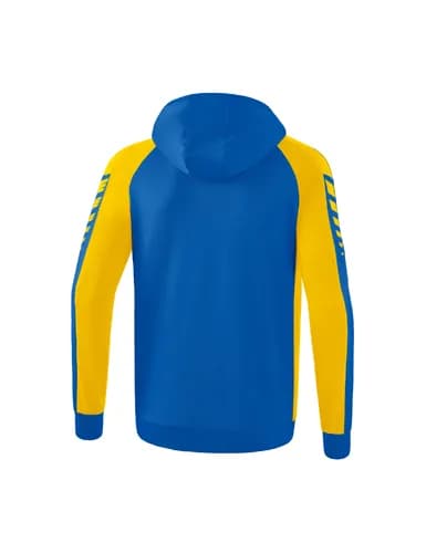 Six Wings Trainingsjacke mit Kapuze - Kinder - new royal/gelb