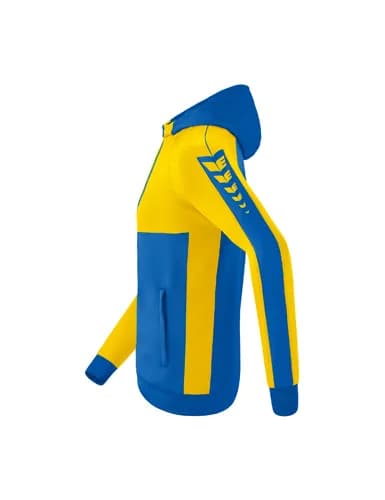 Six Wings Trainingsjacke mit Kapuze - Kinder - new royal/gelb
