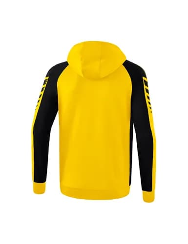 Six Wings Trainingsjacke mit Kapuze - Erwachsene - gelb/schwarz