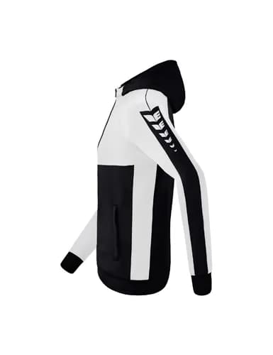 Six Wings Trainingsjacke mit Kapuze - Kinder - schwarz/weiß