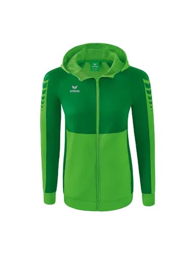 Six Wings Trainingsjacke mit Kapuze - Damen - green/smaragd