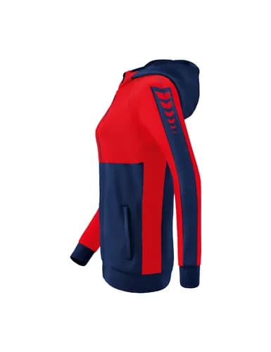 Six Wings Trainingsjacke mit Kapuze - Damen - new navy/rot