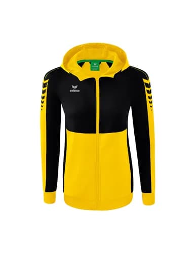 Six Wings Trainingsjacke mit Kapuze - Damen - gelb/schwarz