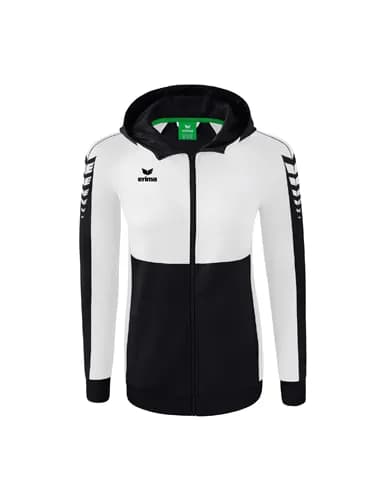 Six Wings Trainingsjacke mit Kapuze - Damen - schwarz/weiß