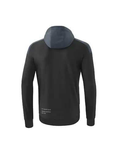 CHANGE by erima Trainingsjacke mit Kapuze - Kinder - black grey/slate grey/weiß