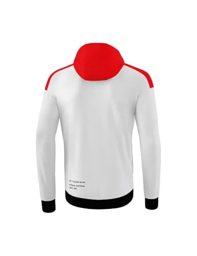 CHANGE by erima Trainingsjacke mit Kapuze - Kinder - weiß/rot/schwarz