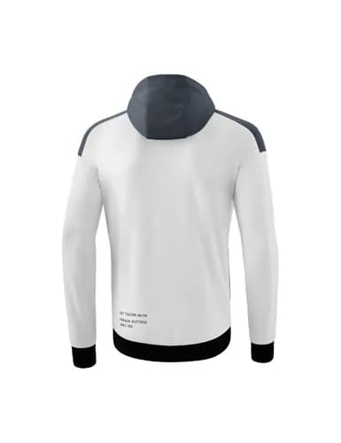 CHANGE by erima Trainingsjacke mit Kapuze - Kinder - weiß/slate grey/schwarz