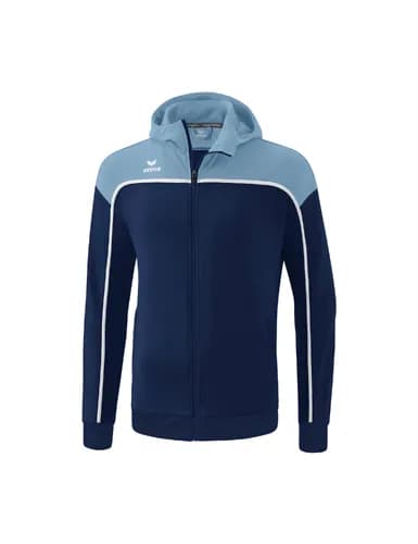 CHANGE by erima Trainingsjacke mit Kapuze - Erwachsene - new navy/faded denim/weiß