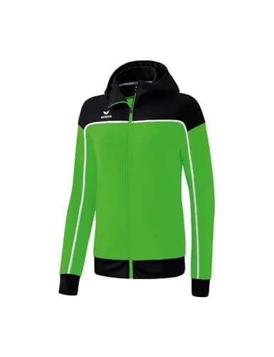 CHANGE by erima Trainingsjacke mit Kapuze - Damen - green/schwarz/weiß
