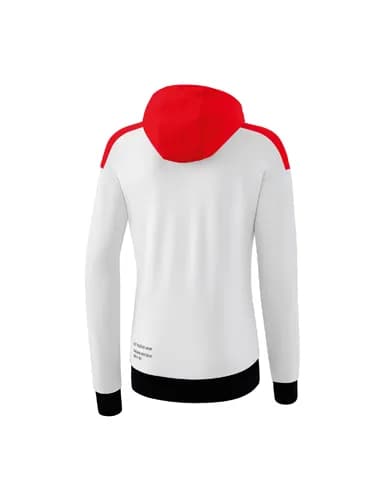 CHANGE by erima Trainingsjacke mit Kapuze - Damen - weiß/rot/schwarz