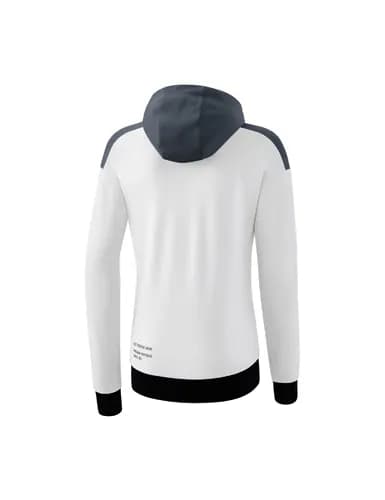 CHANGE by erima Trainingsjacke mit Kapuze - Damen - weiß/slate grey/schwarz