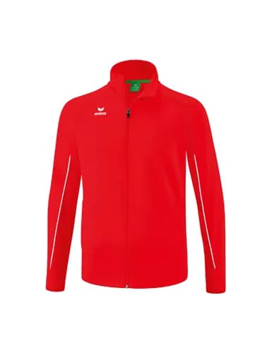 LIGA STAR Polyester Trainingsjacke - Kinder - rot/weiß