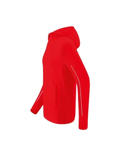 LIGA STAR Trainingsjacke mit Kapuze - Erwachsene - rot/weiß