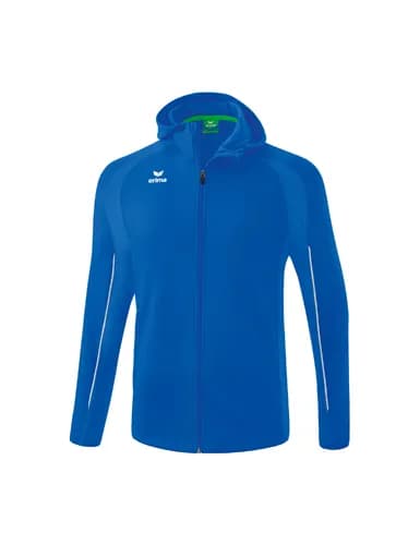 LIGA STAR Trainingsjacke mit Kapuze - Kinder - new royal/weiß