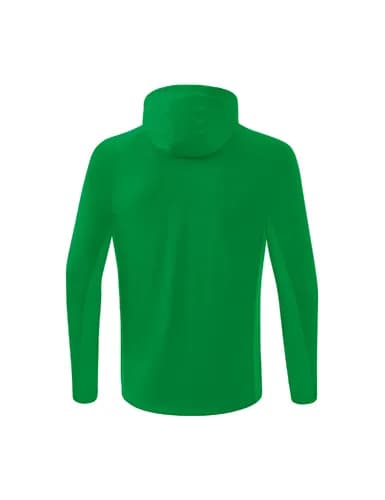 LIGA STAR Trainingsjacke mit Kapuze - Kinder - smaragd/weiß