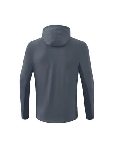LIGA STAR Trainingsjacke mit Kapuze - Kinder - slate grey/schwarz