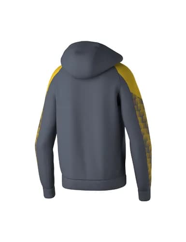 EVO STAR Trainingsjacke mit Kapuze - Erwachsene - slate grey/gelb
