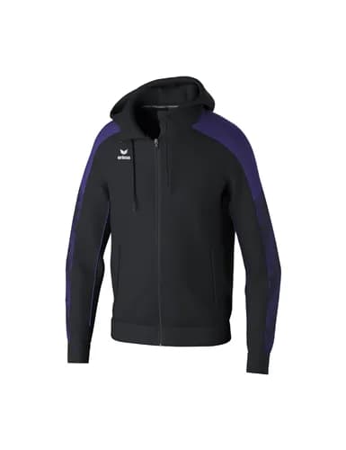 EVO STAR Trainingsjacke mit Kapuze - Erwachsene - schwarz/ultra violet