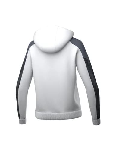 EVO STAR Trainingsjacke mit Kapuze - Damen - weiß/schwarz