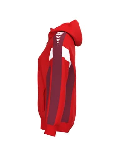CELEBRATE 125 Training Jacket with hood - Damen - rot/new bordeaux