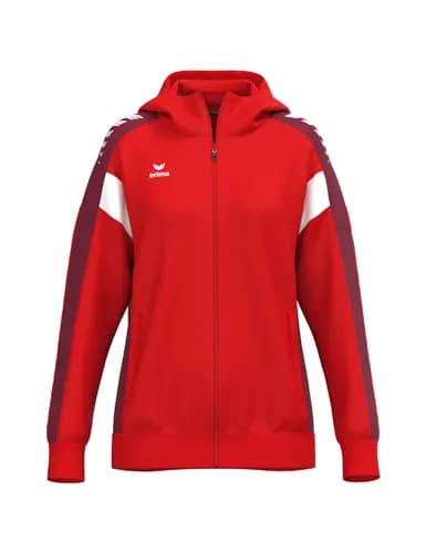 CELEBRATE 125 Training Jacket with hood - Damen - rot/new bordeaux