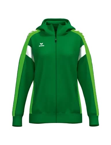 CELEBRATE 125 Training Jacket with hood - Damen - smaragd/green gecko