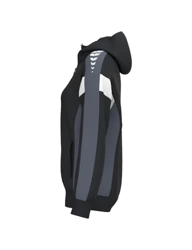 CELEBRATE 125 Training Jacket with hood - Damen - schwarz/slate grey