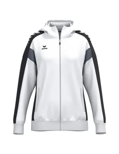 CELEBRATE 125 Training Jacket with hood - Damen - weiß/schwarz