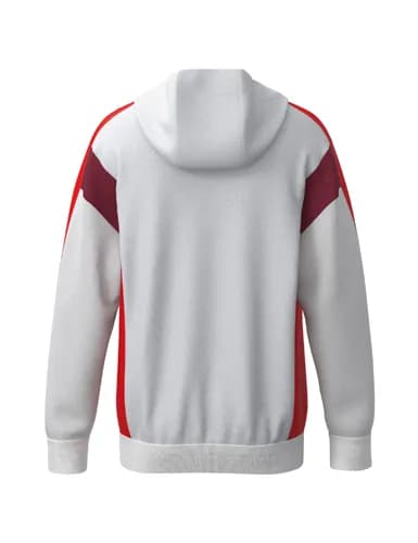 CELEBRATE 125 Training Jacket with hood - Kinder - weiß/rot