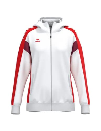 CELEBRATE 125 Training Jacket with hood - Damen - weiß/rot