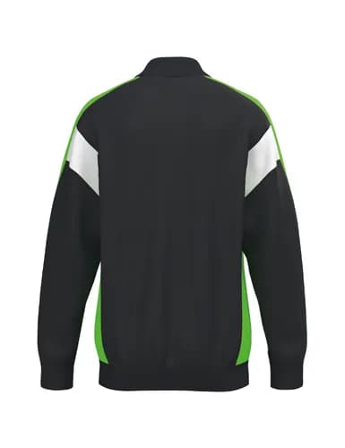 CELEBRATE 125 Training Jacket - Kinder - schwarz/green gecko