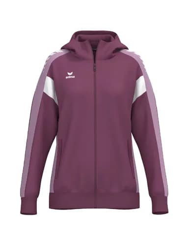 CELEBRATE 125 Training Jacket with hood - Damen - burgundy/lavender