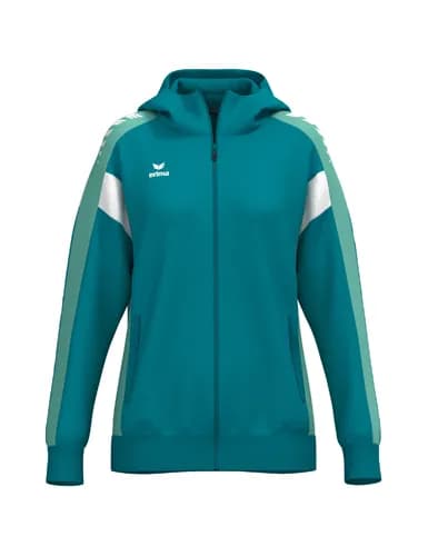 CELEBRATE 125 Training Jacket with hood - Damen - tahitian blue/mint