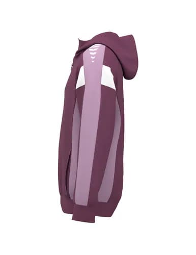 CELEBRATE 125 Training Jacket with hood - Kinder - burgundy/lavender