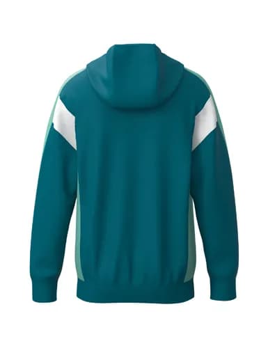 CELEBRATE 125 Training Jacket with hood - Kinder - tahitian blue/mint