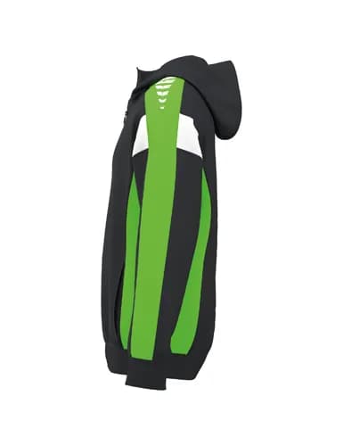 CELEBRATE 125 Training Jacket with hood - Kinder - schwarz/green gecko