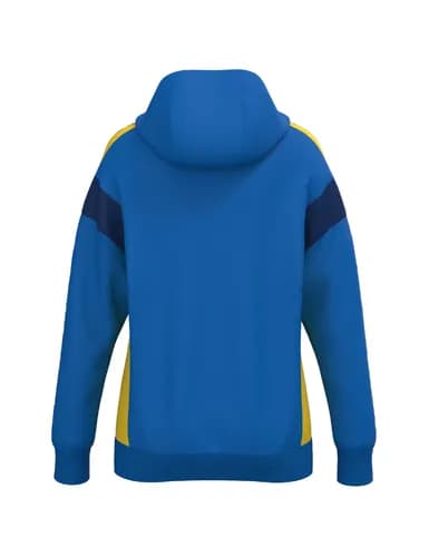 CELEBRATE 125 Training Jacket with hood - Damen - new royal/gelb