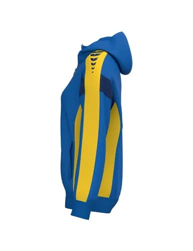 CELEBRATE 125 Training Jacket with hood - Damen - new royal/gelb