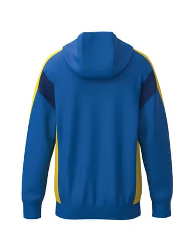 CELEBRATE 125 Training Jacket with hood - Kinder - new royal/gelb