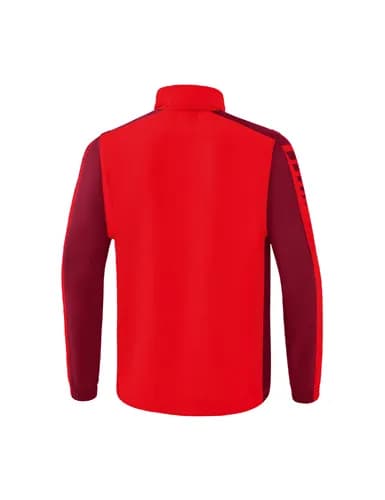 Six Wings Jacke mit abnehmbaren Ärmeln - Erwachsene - rot/bordeaux