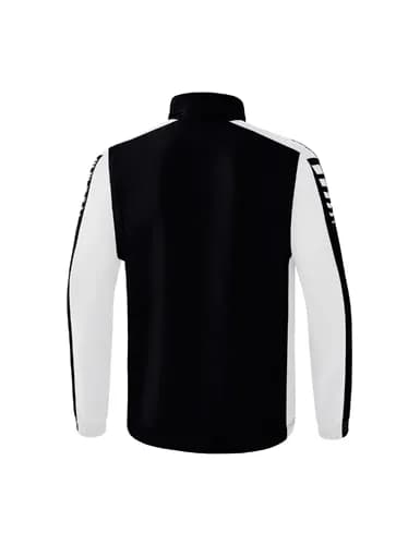 Six Wings Jacke mit abnehmbaren Ärmeln - Erwachsene - schwarz/weiß