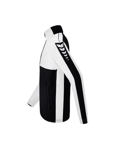 Six Wings Jacke mit abnehmbaren Ärmeln - Erwachsene - schwarz/weiß