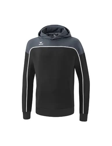 CHANGE by erima Kapuzensweat - Erwachsene - black grey/slate grey/weiß