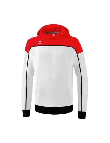 CHANGE by erima Kapuzensweat - Erwachsene - weiß/rot/schwarz